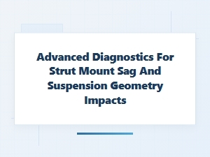 Advanced Diagnostics for Strut Mount Sag and Geometry Issues